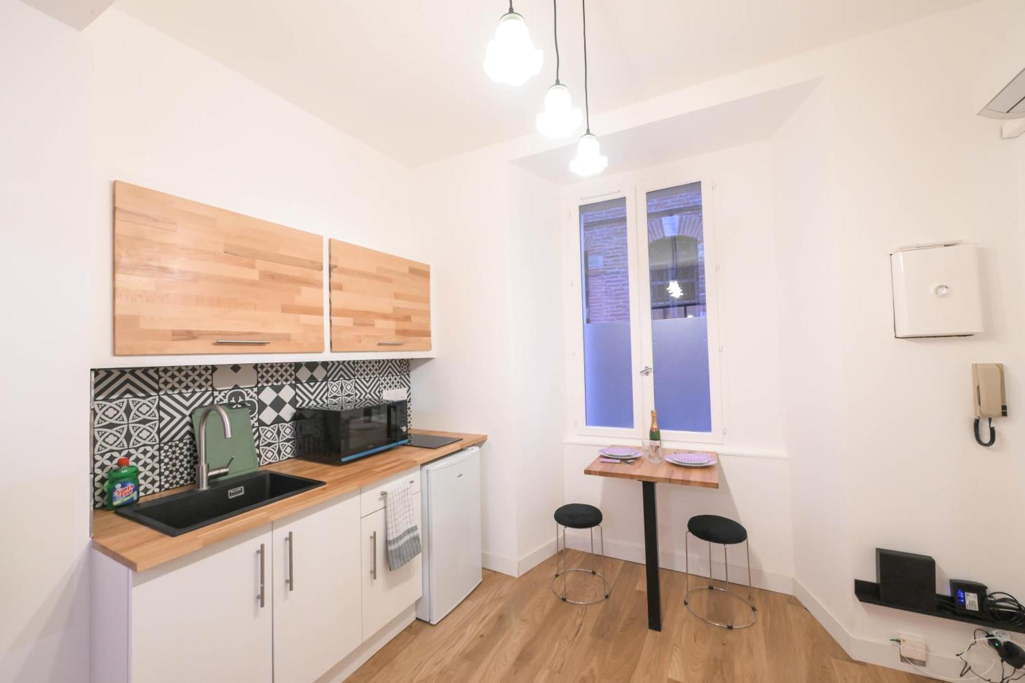 Appartement T1 Bis L'Enfilade Albi Esterno foto